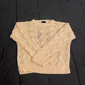 Cute, light baby pink, sweater Brand:LUMIÈRE Size: Large-Womens